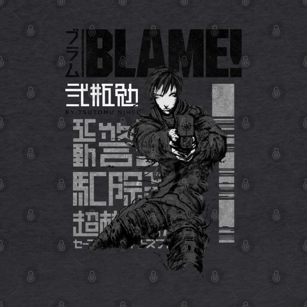 BLAME! [Killy] by WitheredLotus